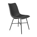 Free Sample Taupe Monaco Antique Brown Black Red Luxury Bronze Lucite Transparent Seat Only With Acyrliclegs Dining Chair